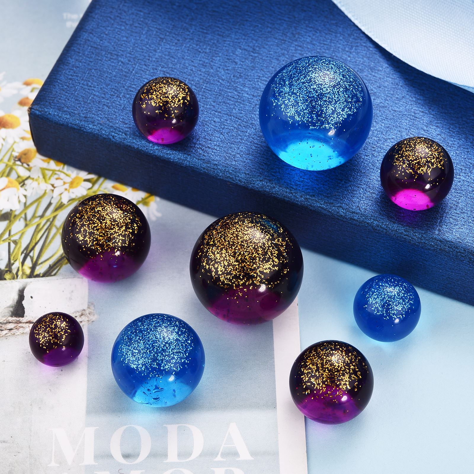 Sphere Jewelry Silicone Molds  - Jewelry Making Uv Resin Kit 评论和价格
