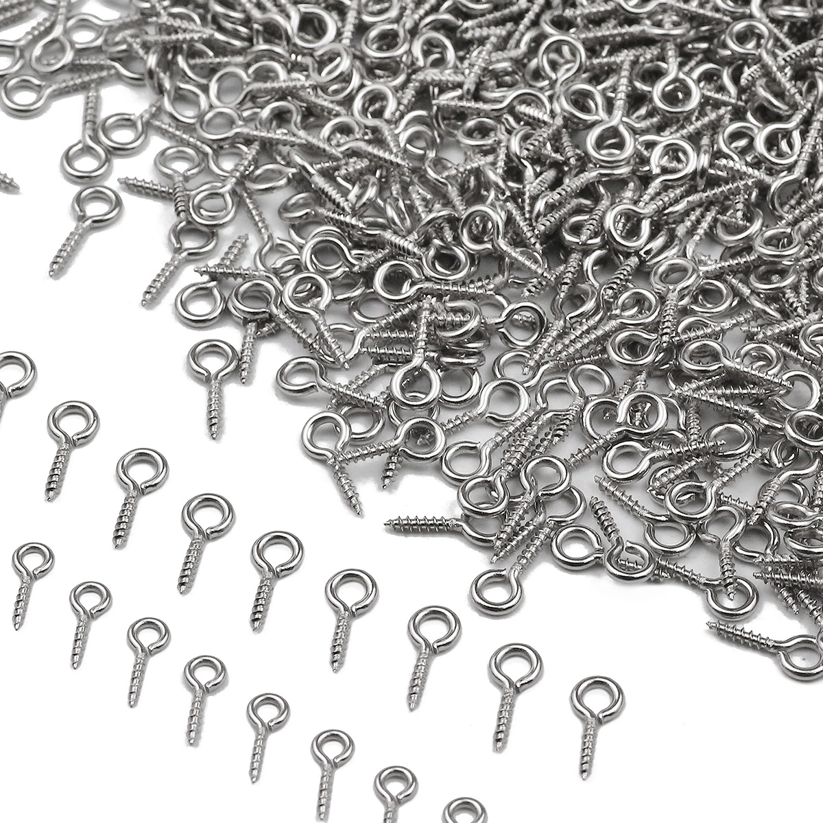 100pcs 4x8/5x10/5x12mm Stainle - Jewelry Making Rivets 评论和价格