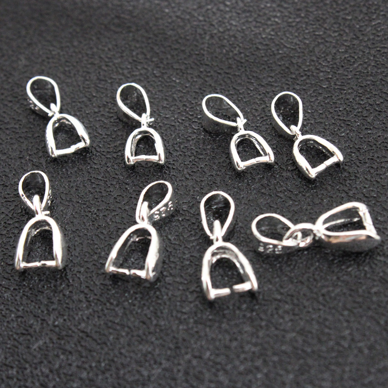 10Pcs 925 Stering Silver Plate - Jewelry Making Necklaces 评论和价格