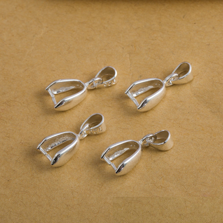 10Pcs 925 Stering Silver Plate - Jewelry Making Necklaces 评论和价格
