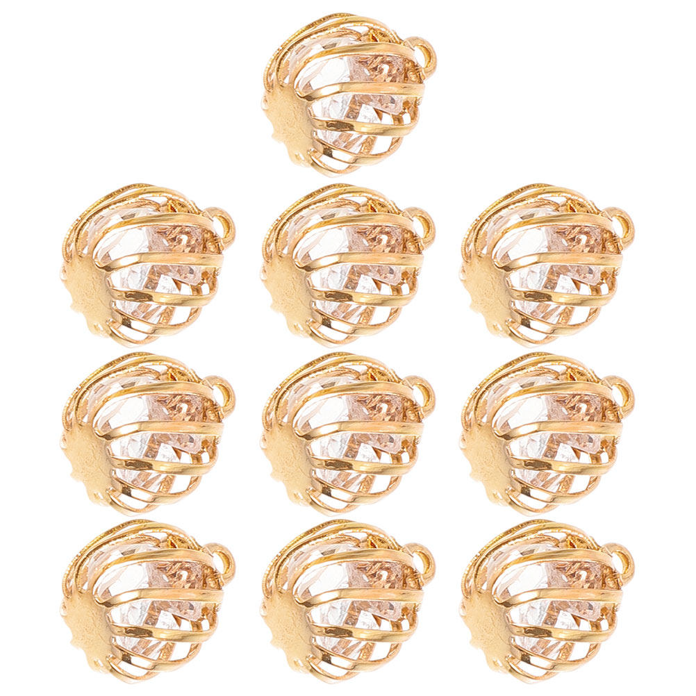 10Pcs Lantern Charms Hollow Ou - Jewelry Making For Teens 评论和价格