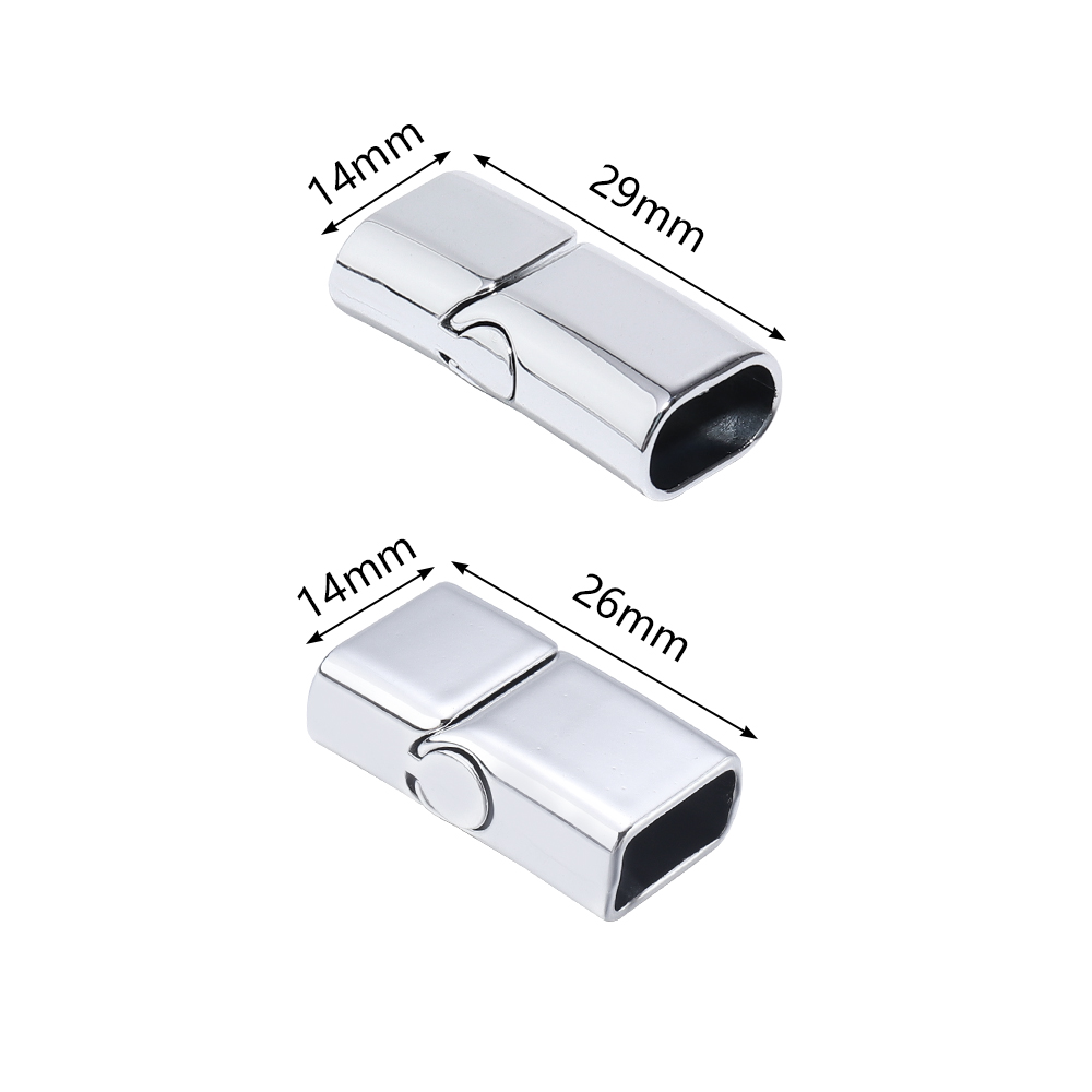5Pcs Alloy Magnetic Clasps Rou - Jewelry Making Accessories 评论和价格