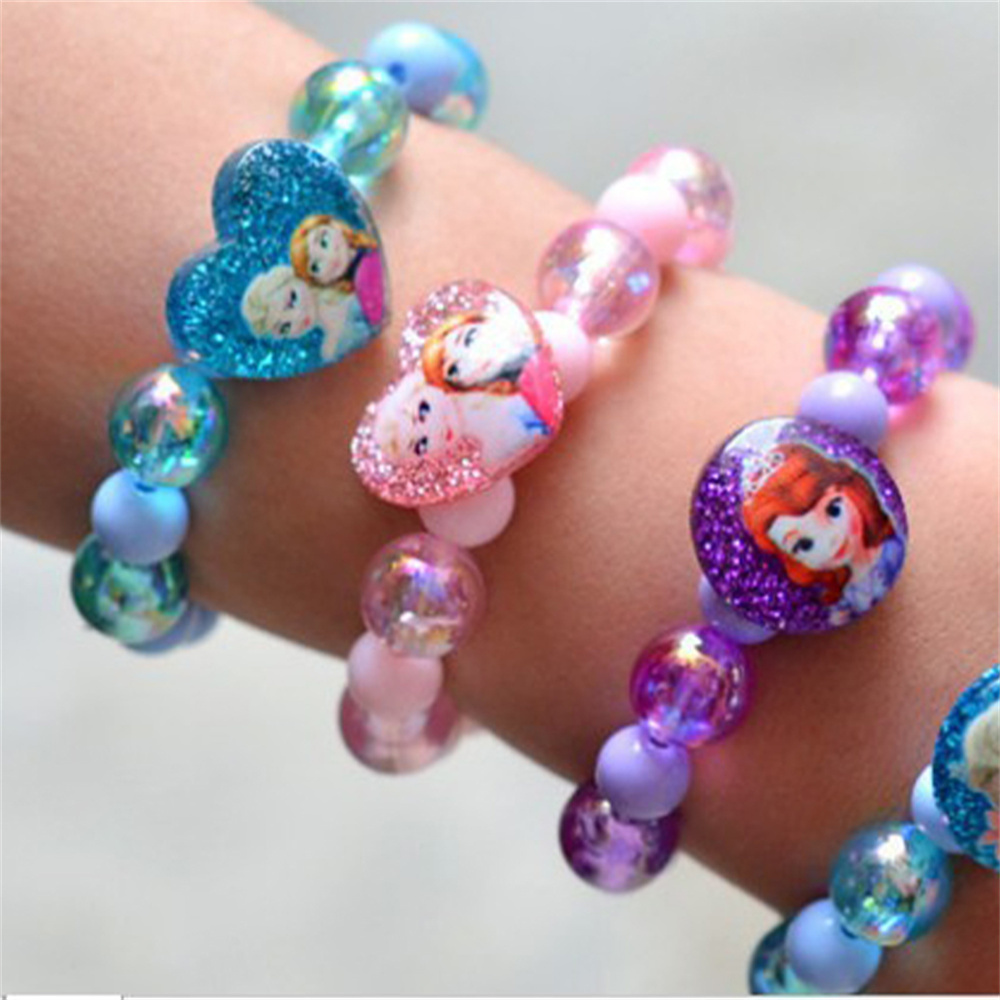 Frozen Elsa Princess Anna Cart - Jewelry Making Accessories 评论和价格