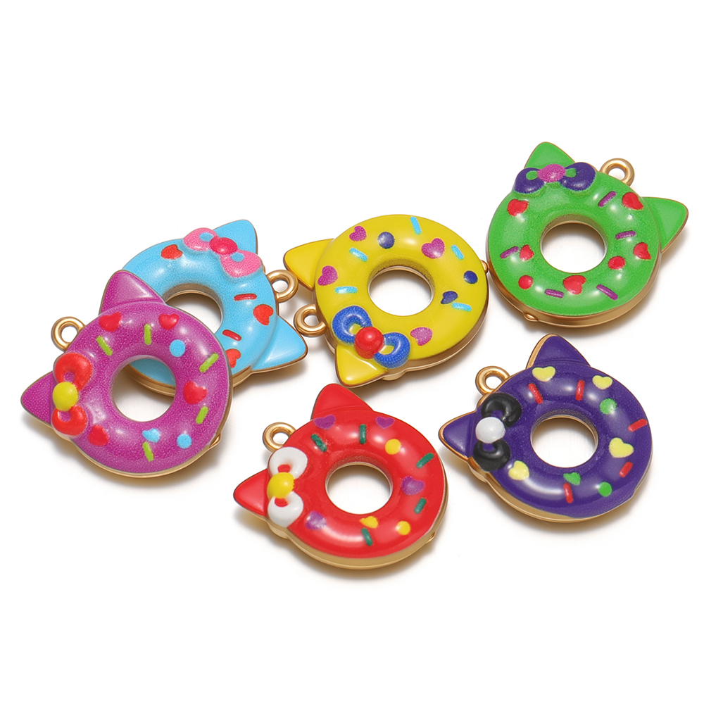 4Pcs Stainless Steel Donut Cut - Jewelry Making 4 Year Old 评论和价格