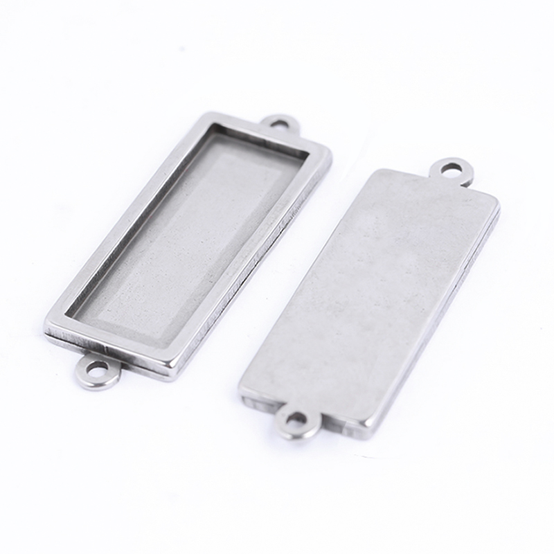 5Pcs Stainless Steel 10x25mm R - Jewelry Making Tray 评论和价格