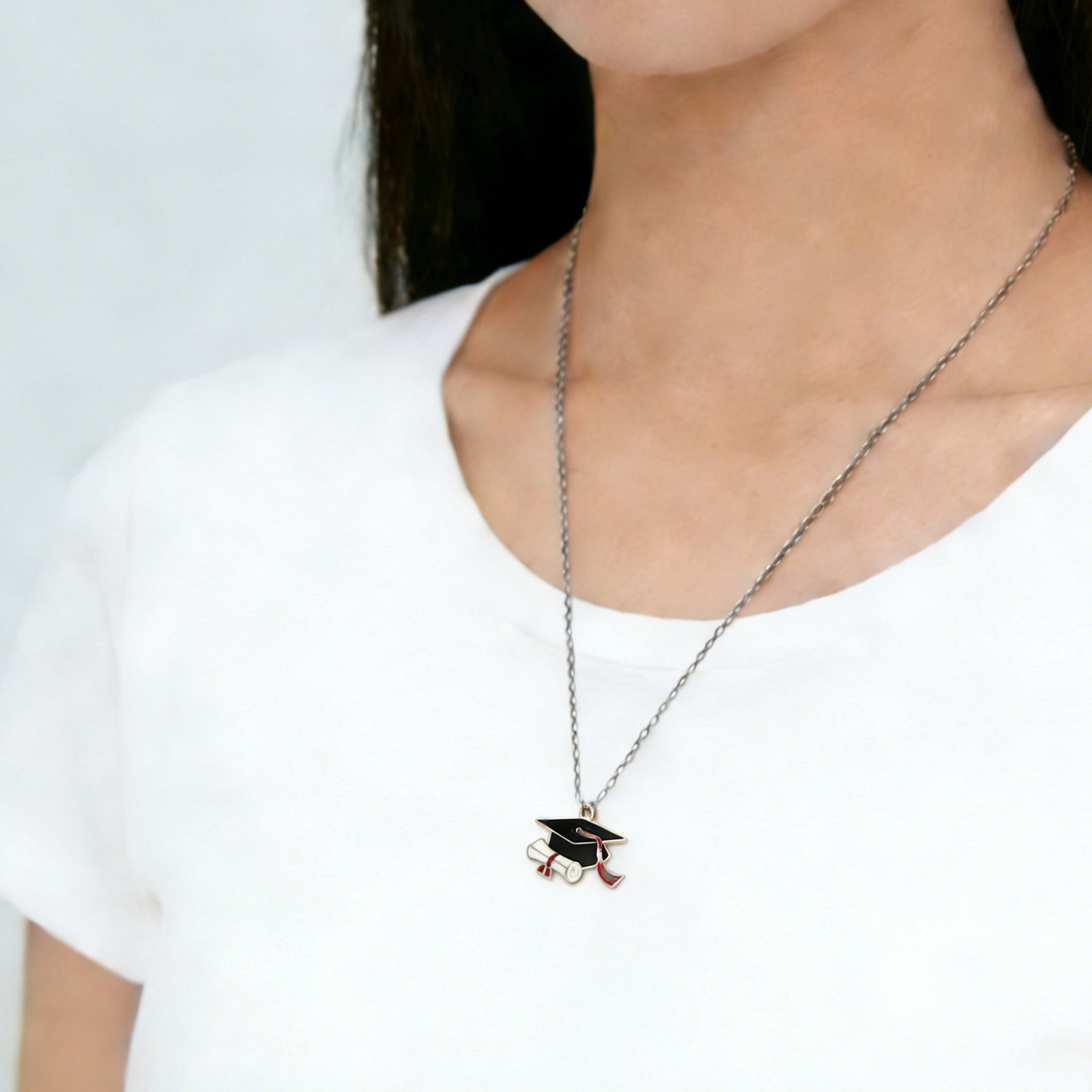 50Pcs Graduation Cap Pendants  - Jewelry Making Diploma 评论和价格