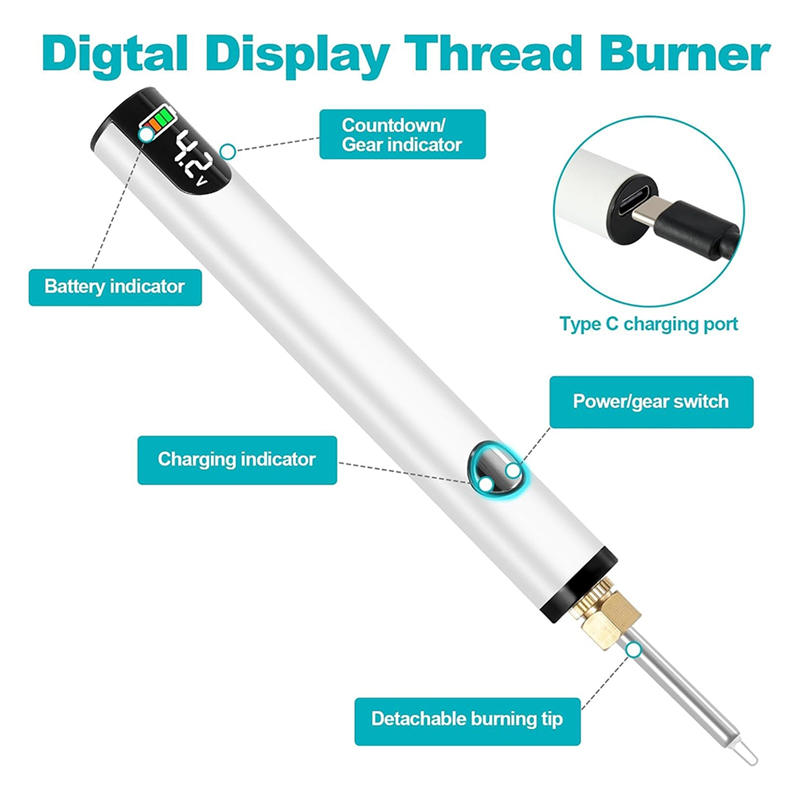 PORK-Rechargeable Thread Burne - Jewelry Making Zapper 评论和价格