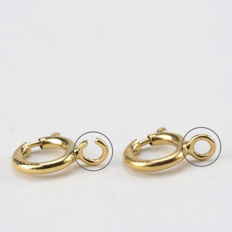 14K Gold Filled Spring Ring Cl - Jewelry Making Necklaces 评论和价格