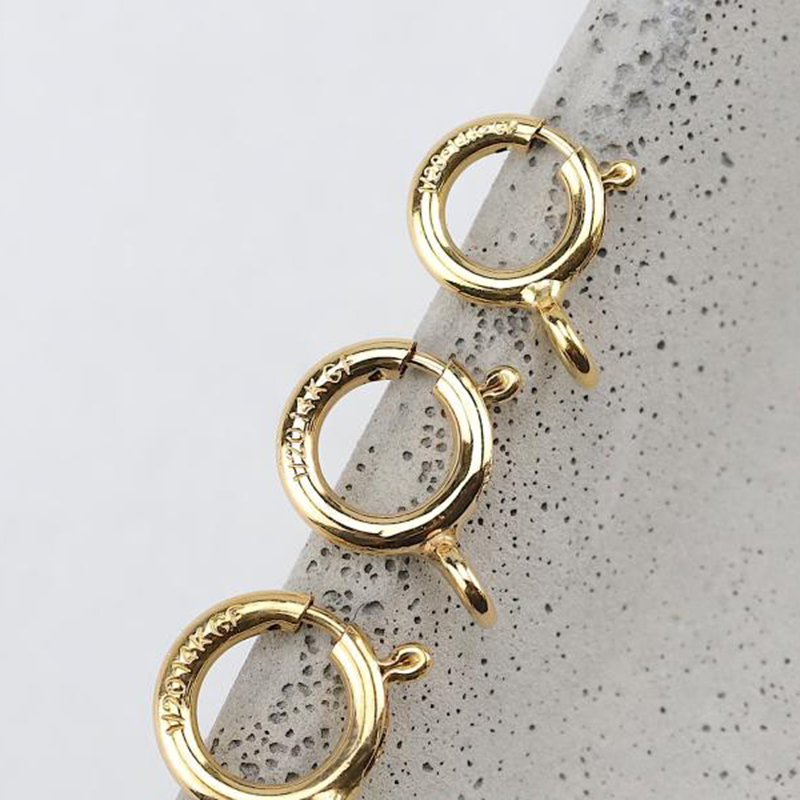 14K Gold Filled Spring Ring Cl - Jewelry Making Necklaces 评论和价格
